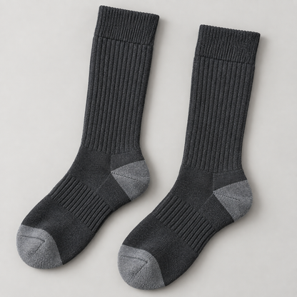 Weanave Ribbed Training Crew Socks – 5 Pairs