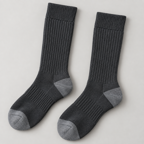 Weanave Ribbed Training Crew Socks – 5 Pairs
