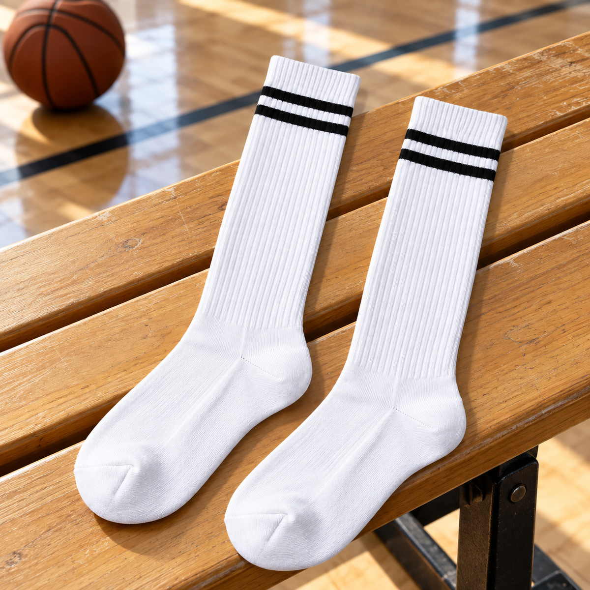 Weanave Classic Stripe Crew Socks – 5 Pairs