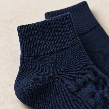 Weanave Solid Color Ankle Socks – 5 Pairs