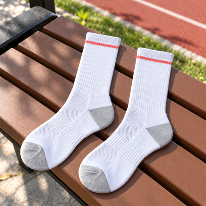 Weanave Athletic Mesh Crew Socks – 5 Pairs