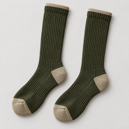 Weanave Outdoor Ribbed Crew Socks – 5 Pairs