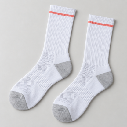Weanave Athletic Mesh Crew Socks – 5 Pairs