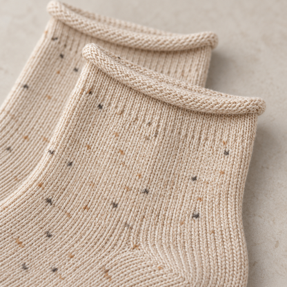 Weanave Speckled Knit Crew Socks – 5 Pairs