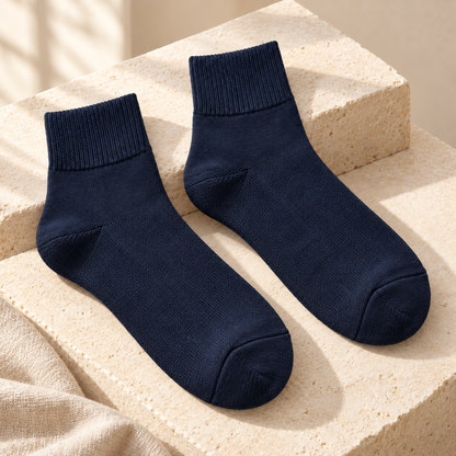 Weanave Solid Color Ankle Socks – 5 Pairs