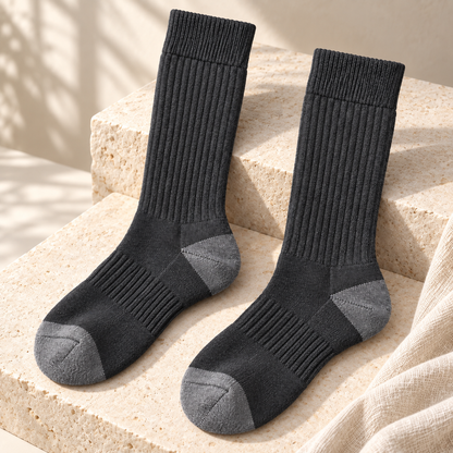 Weanave Ribbed Training Crew Socks – 5 Pairs
