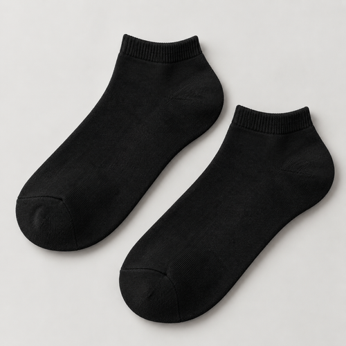 Weanave Solid Color Low-Cut Socks – 5 Pairs