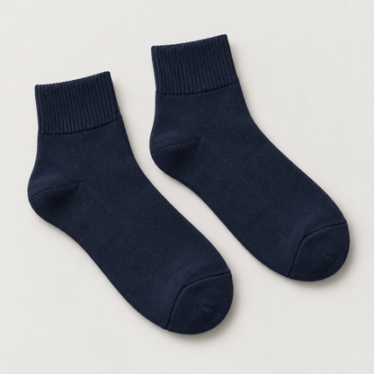 Weanave Solid Color Ankle Socks – 5 Pairs