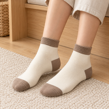 Weanave Color Block Ankle Socks – 5 Pairs